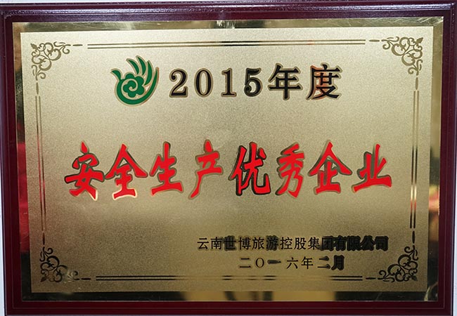 30-2015年度安全生產優(yōu)秀企業(yè)